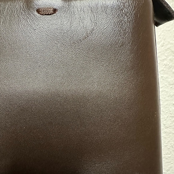 EUC Vintage Burberry leather & suede handbag - Picture 8 of 8